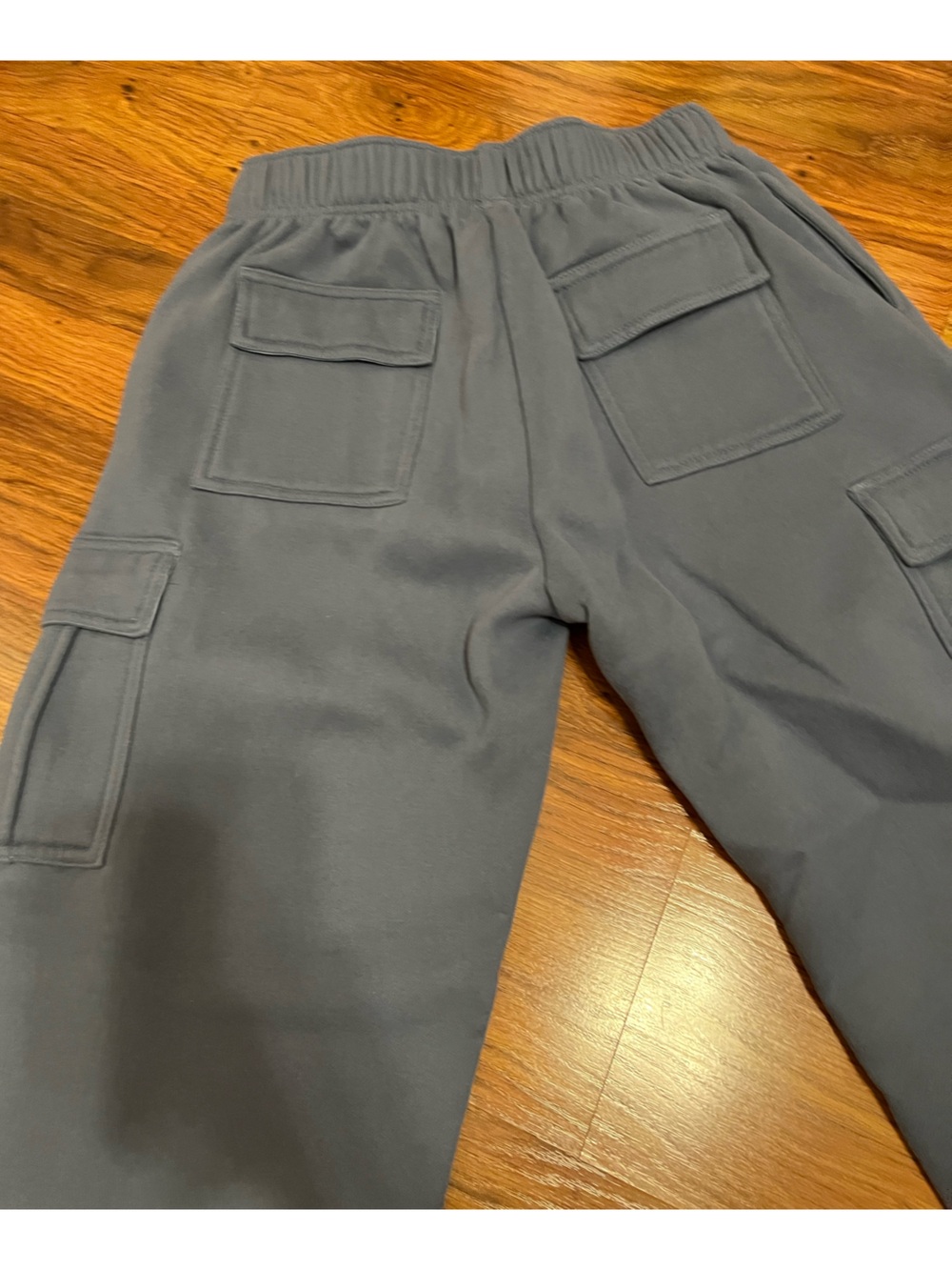 New BBL Fleece cargo Sweatpants slate blue size medium - Picture 7 of 10